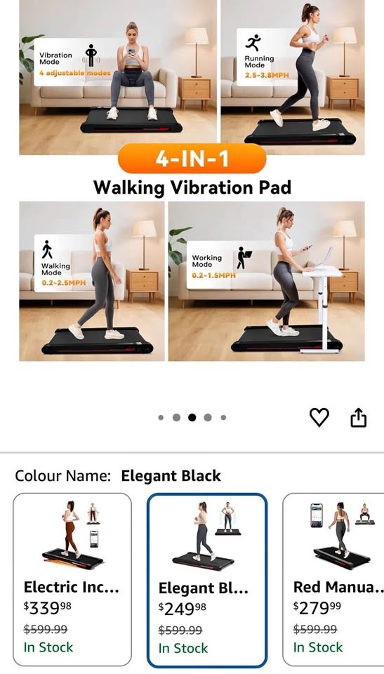 Sperax Walking and Vibration Pad