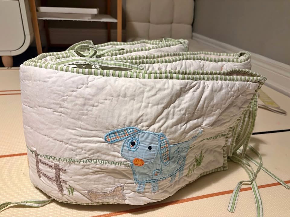 Pottery Barn Crib Bumper Liner
