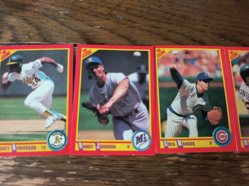 1990 Score Cards - $2 Each