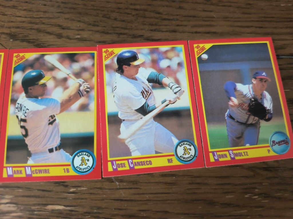 1990 Score Cards - $2 Each - photo 2