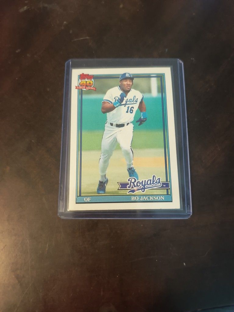 1991 Bo Jackson Topps Card