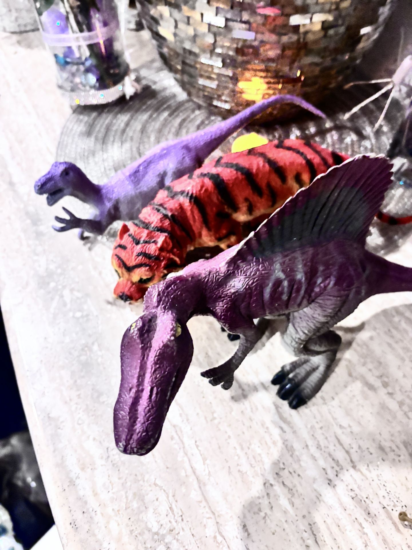 Realistic Toy Animal & Dinosaur Figurines – Tiger & Dinosaur Tri - photo 4