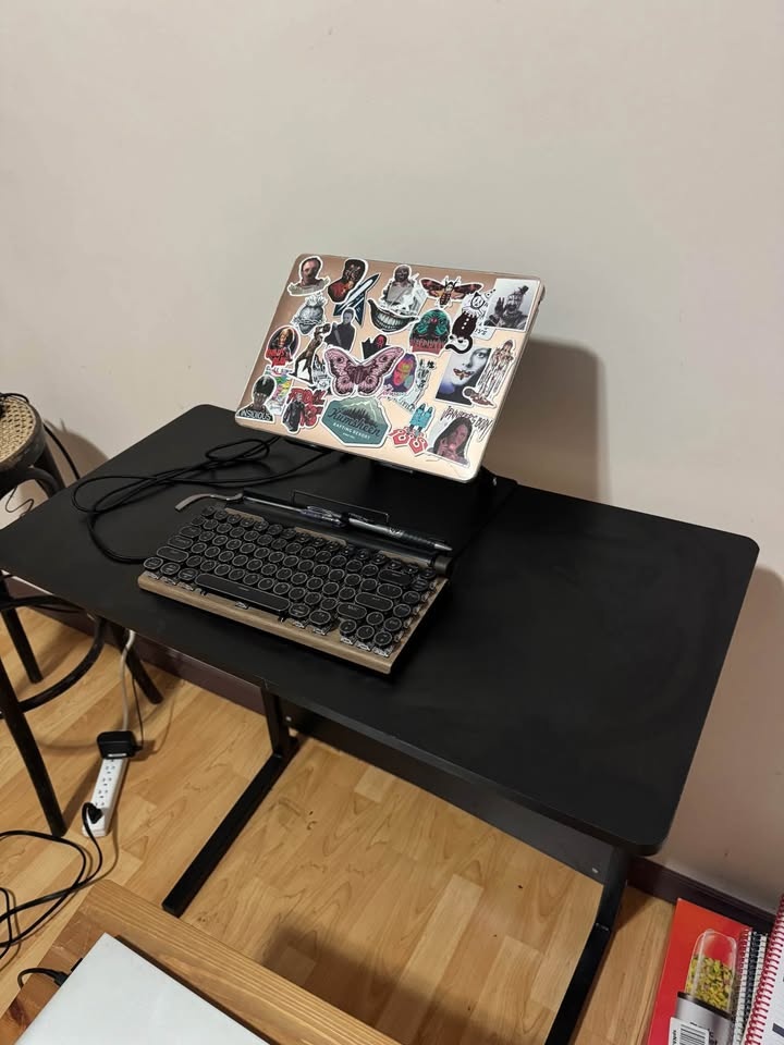 Black Adjustable Standing Desk - photo 2