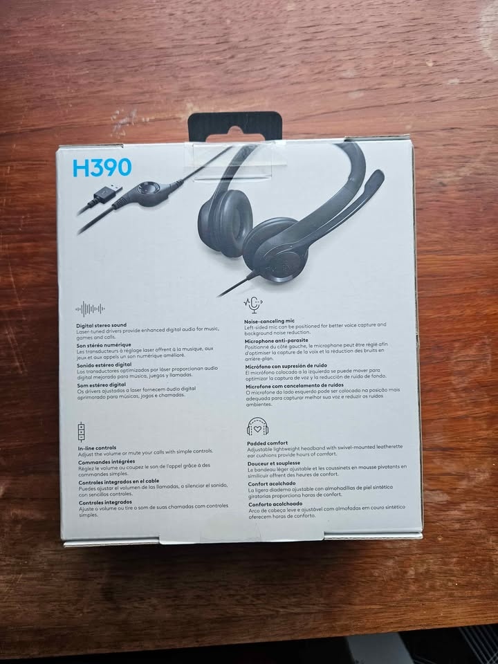 Brand New Logitech H390 USB Computer Headset - photo 2