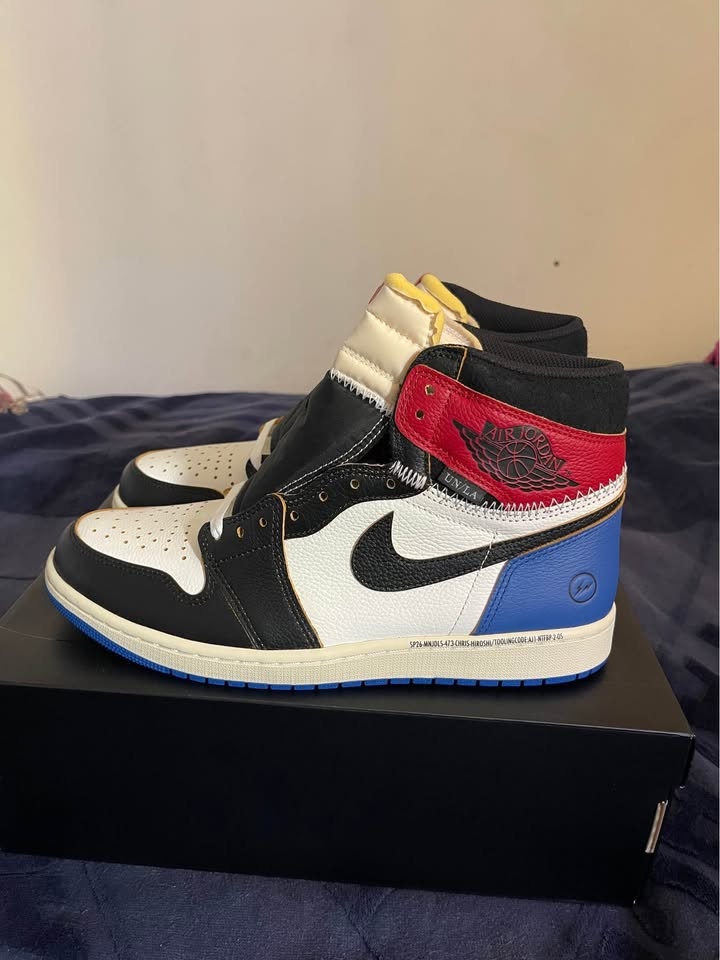 Fragment Design x Union LA x Air Jordan 1 Retro OG Varsity Red S - photo 5
