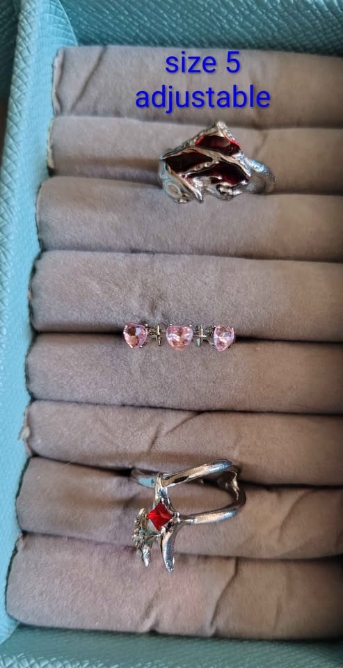 New costume jewellery rings $5 each or 3 for $12 - photo 2