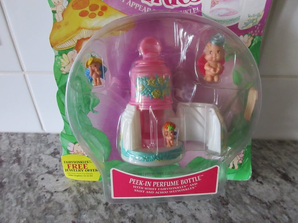 Vintage Fairy Winkles Peek-In Perfume Bottle - photo 2