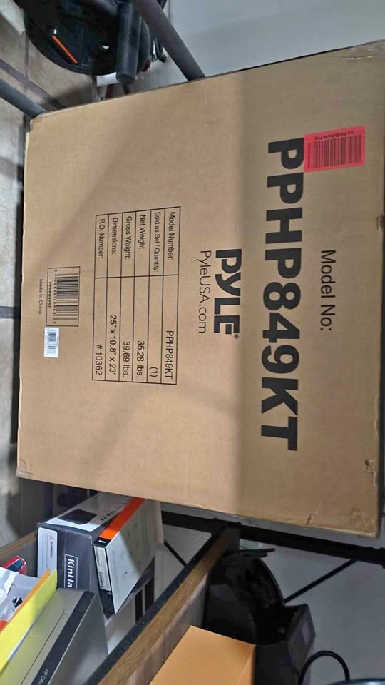 Pyle Speakers PPHP849KT