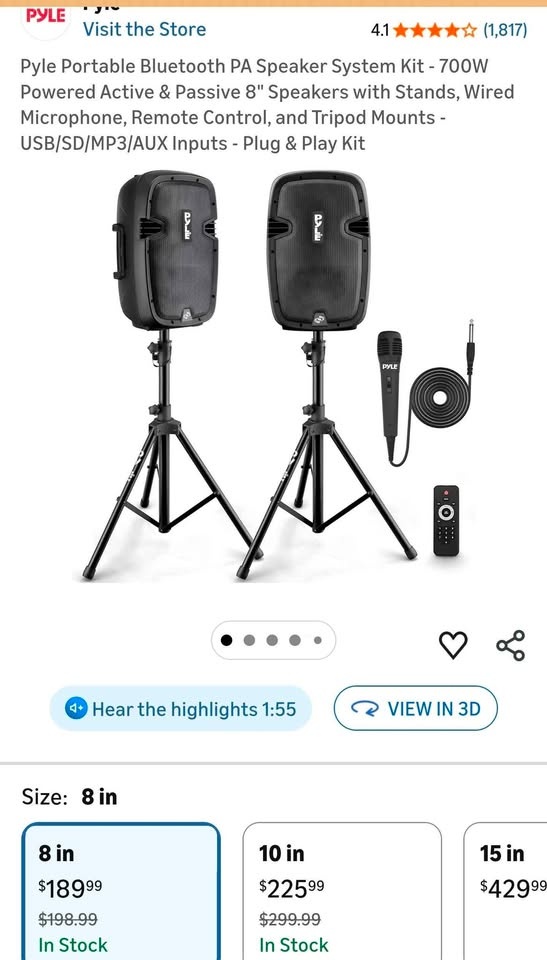 Pyle Speakers PPHP849KT - photo 2