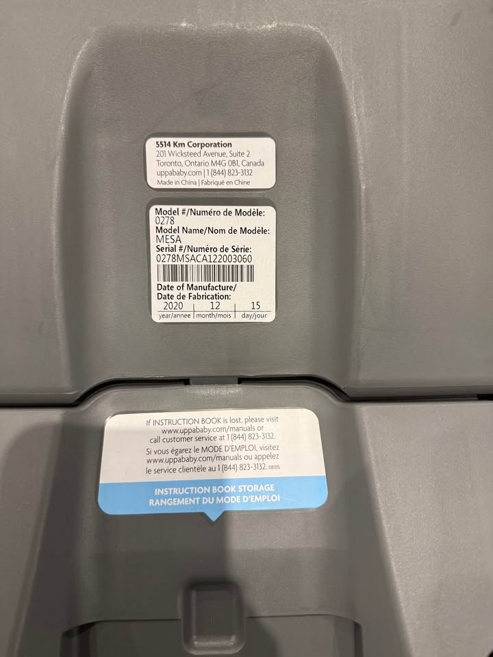 Uppababy Mesa Car Seat Base - photo 3