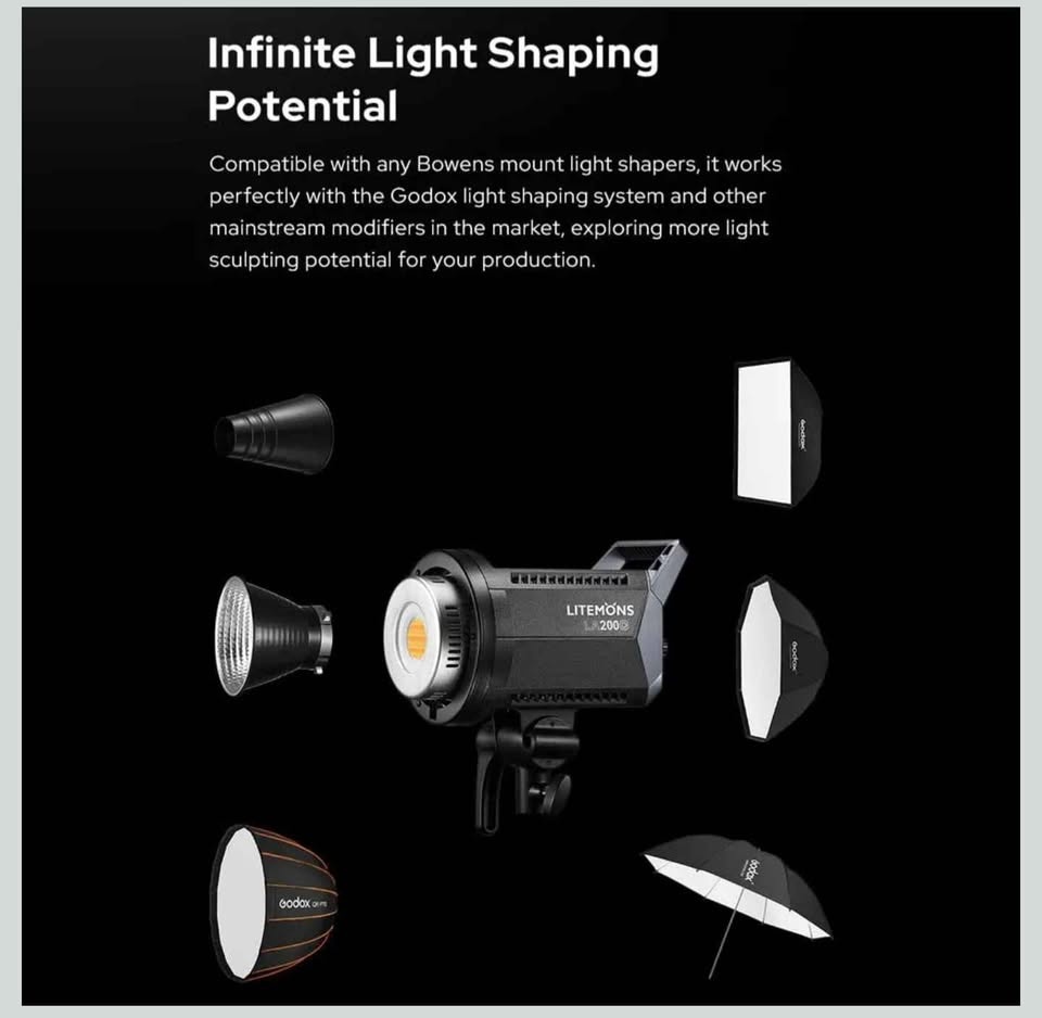NEW Godox Litemons LA200D LED Video Light - photo 3
