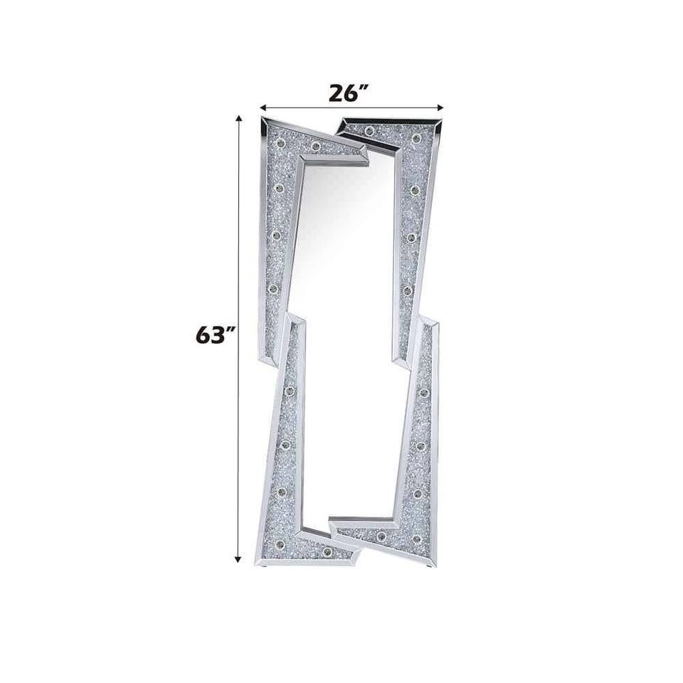 Acme Furniture Noralie 97757 LED Vanity Floor Mirror - photo 3
