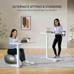 Adjustable Overbed Bedside Table - photo 2