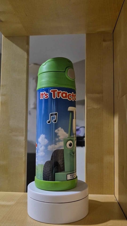 12oz Tractor Ted Water Bottle - photo 2
