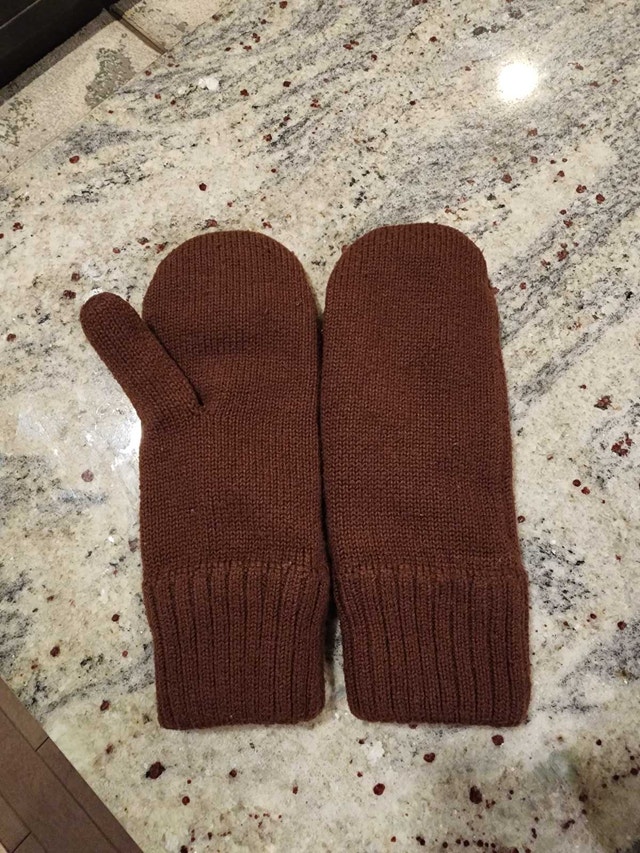 Kids warm mittens