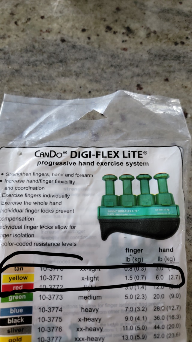 Brand new Digiflex hand rehab + strengthen tool (light level) - photo 2