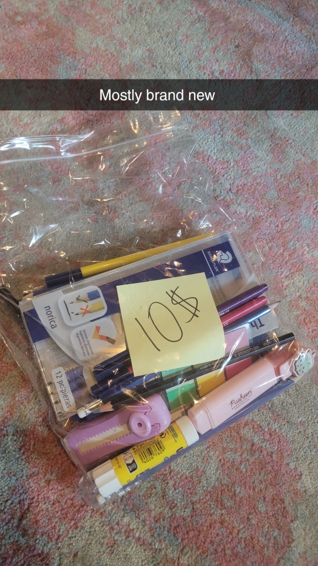Back to School Supplies (2$-10$) Per Bag - photo 3