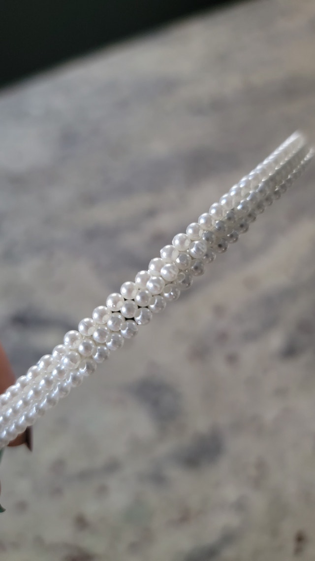 Pearled headband - photo 2