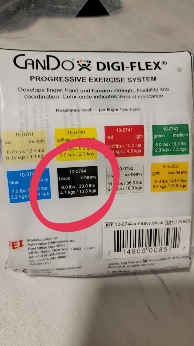 Brand new digiflex hand excercise tool (9lbs) 1 for 25$/ 2 @40$ - photo 2