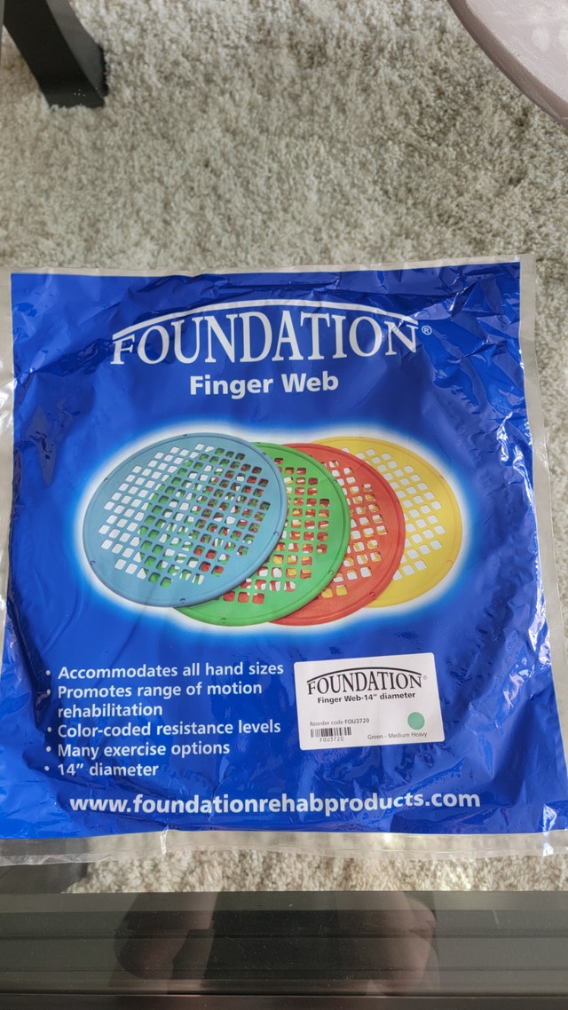 Brand new finger web resistance (medium-heavy)