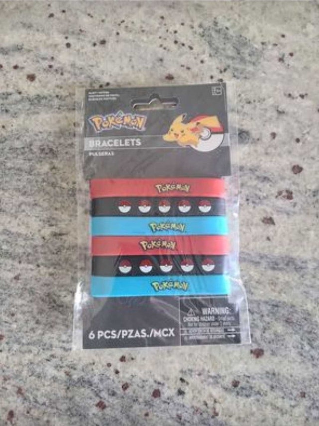 Brand new Pokémon bracelets