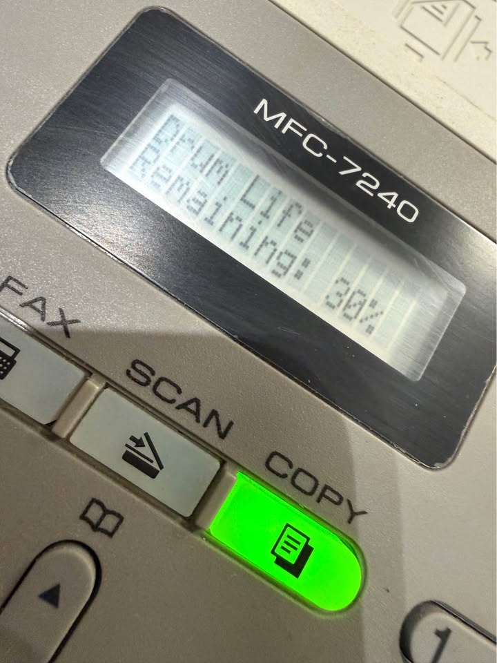 Brother MFC-7240 Compact Laser All-in-One Printer - photo 2