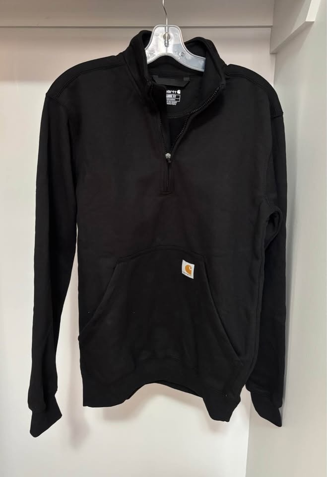 Carhartt Men's Midweight Mock Neck Quarter Zip Sweatshirt - Smal - photo 2
