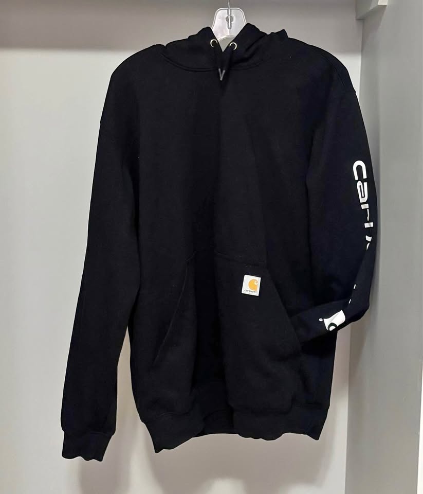 Carhartt Men's Logo Sleeve Pullover Hoodie - like new, Size Med