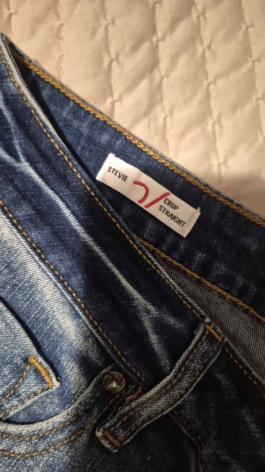 VIGOSS Crop Straight Jeans Light Blue Size 29 - photo 5