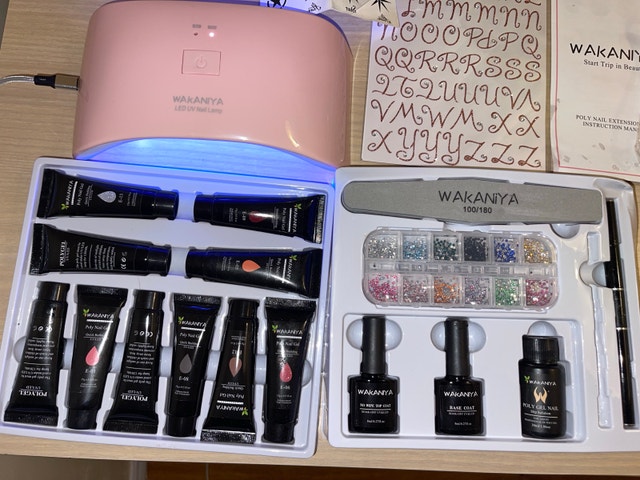 Wakaniya PolyGel Nail Kit - photo 2