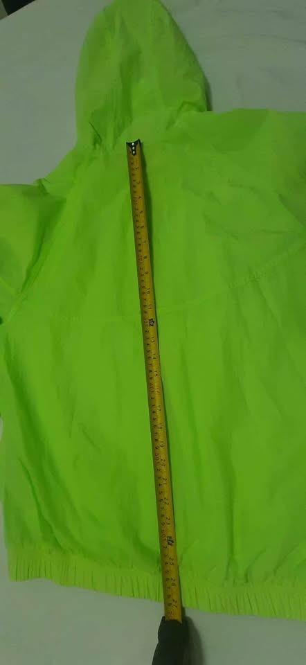 Nike Sportswear Heritage Windrunner 1/2-Zip Hooded Jacket - Neon - photo 4