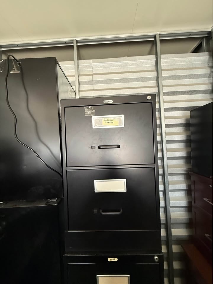 4-Drawer Vertical Legal File Cabinet - Black (2 pcs) - photo 2