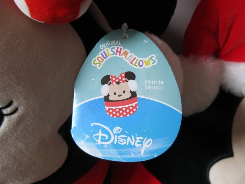 Squishmellow Minnie & Mickey Mouse Holiday Plush Set - photo 2