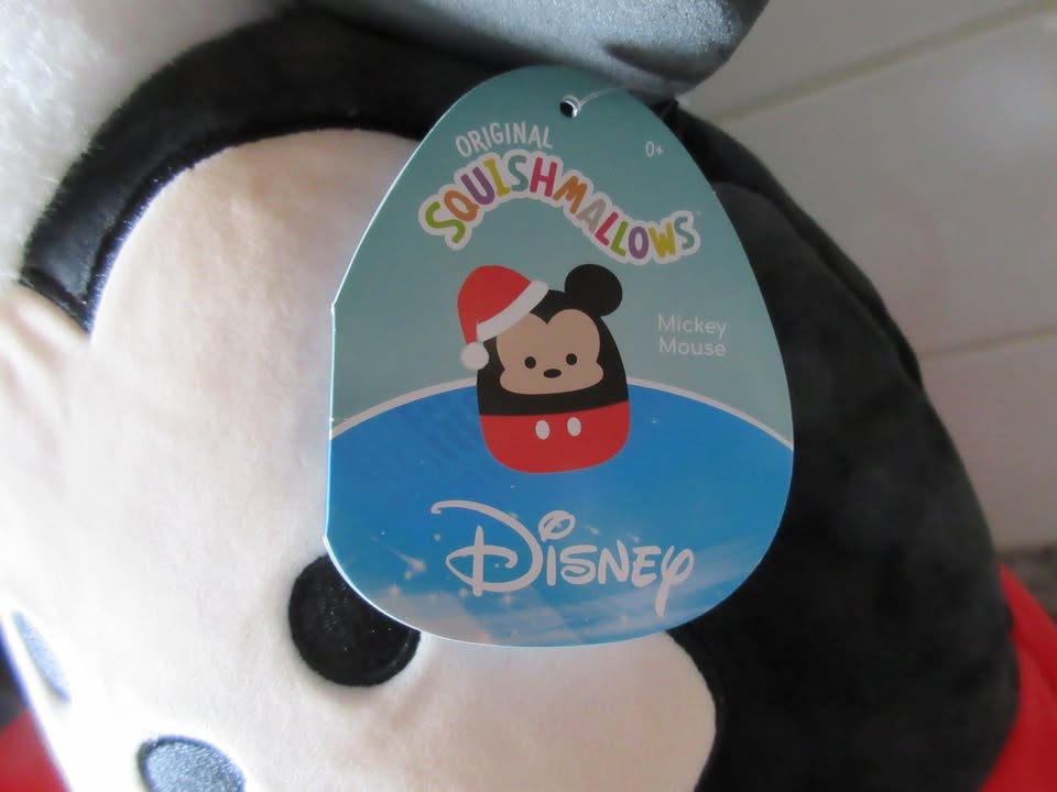 Squishmellow Minnie & Mickey Mouse Holiday Plush Set - photo 3