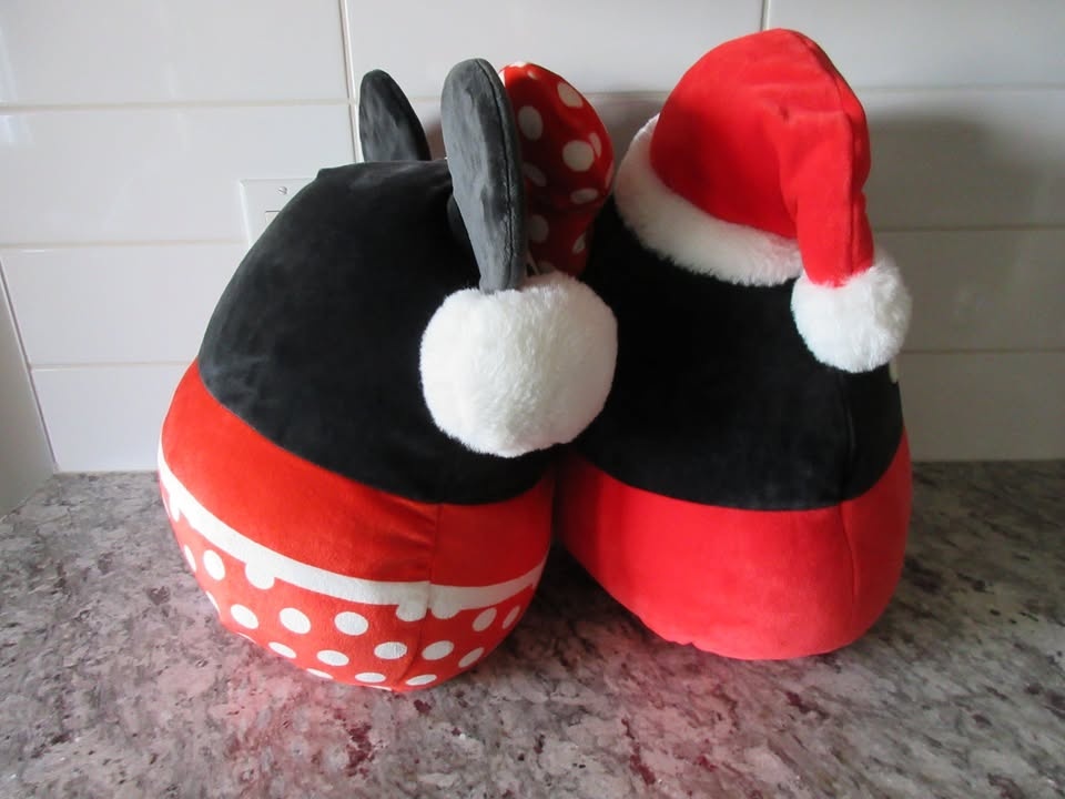 Squishmellow Minnie & Mickey Mouse Holiday Plush Set - photo 4