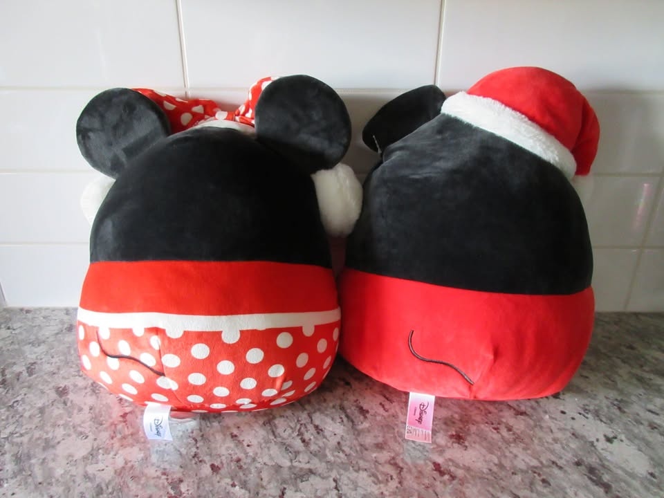 Squishmellow Minnie & Mickey Mouse Holiday Plush Set - photo 5