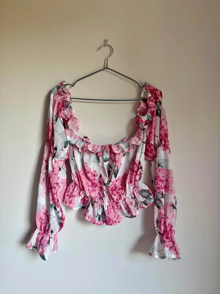 pink floral top thumbnail