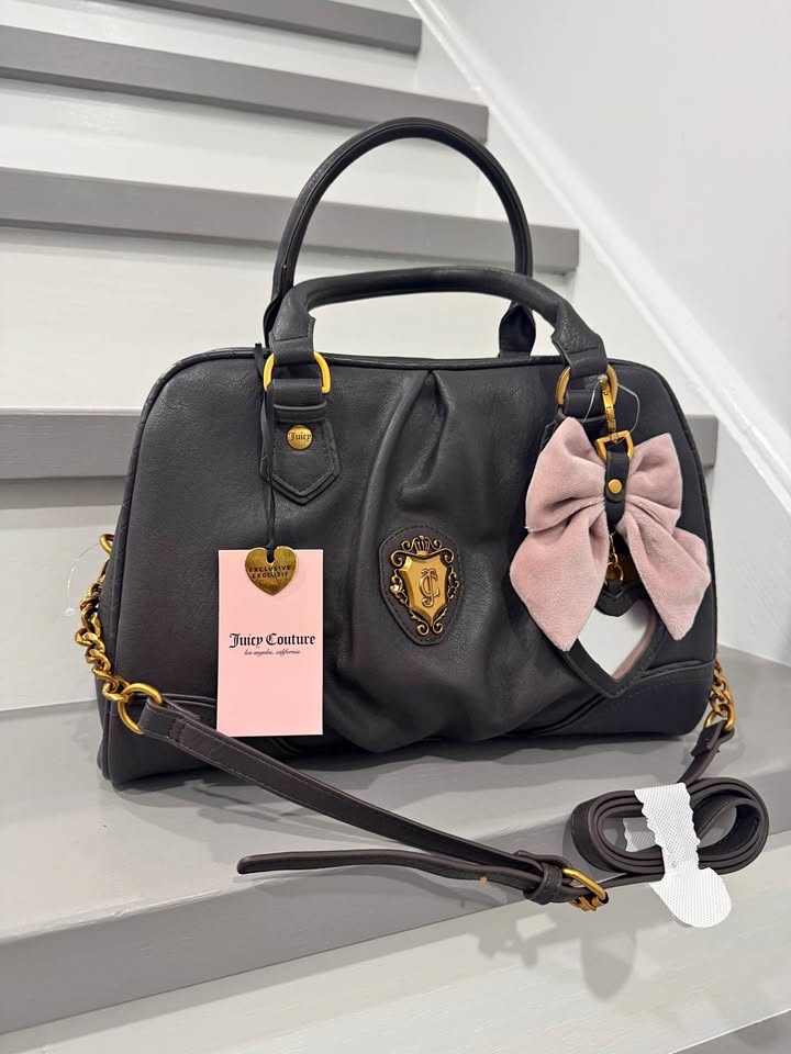 Juicy Couture Romance Satchel NWT Chocolate