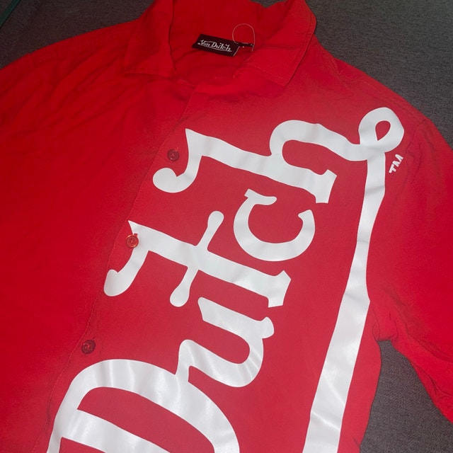 Red Don Hutch Button Down Shirt