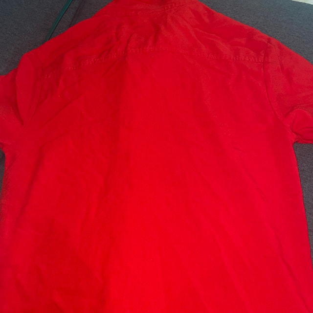Red Don Hutch Button Down Shirt - photo 4