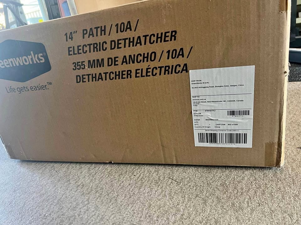 Greenworks Dehatcher 🧡