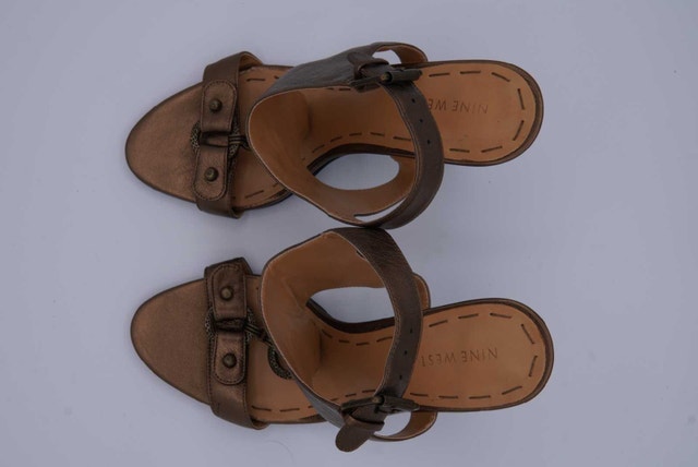 Nine West Brown Leather Heels (Size 8) - photo 5