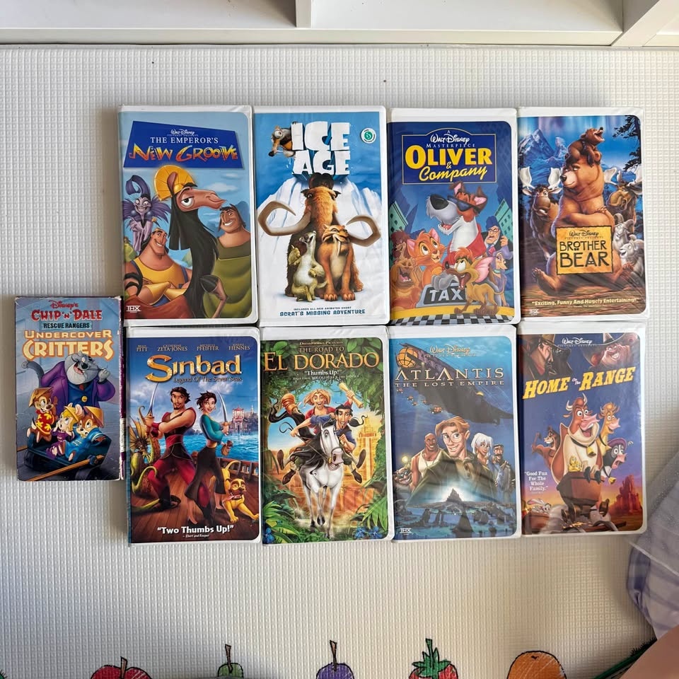 Disney & Animated VHS Movie Bundle