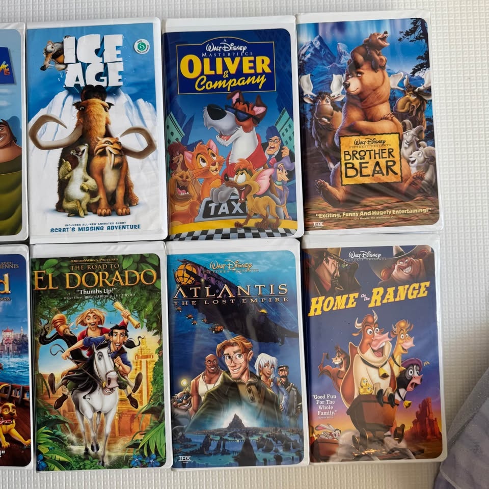 Disney & Animated VHS Movie Bundle - photo 3