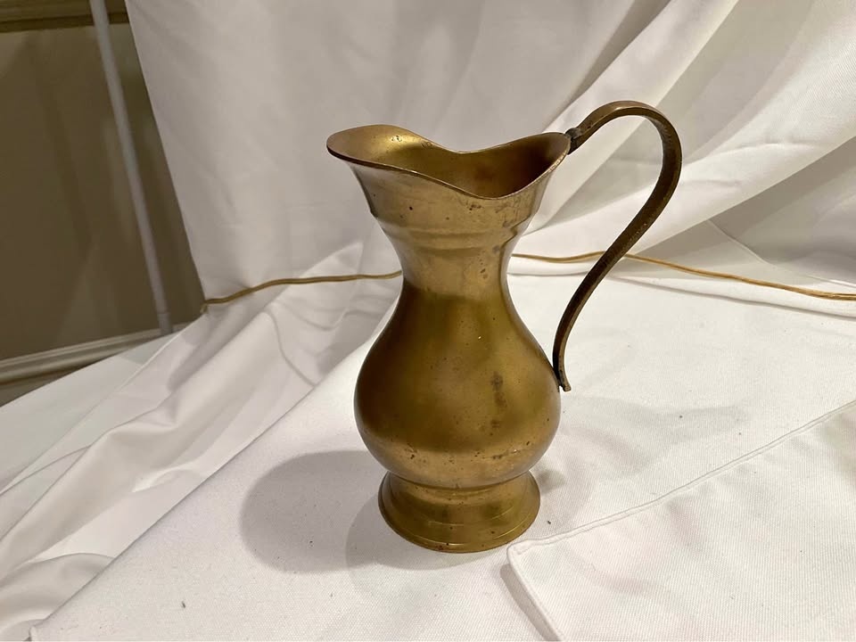 Pitcher Solid Brass