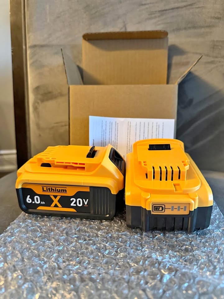 Dewalt 20V Replacement Battery Pair (2 Batteries)