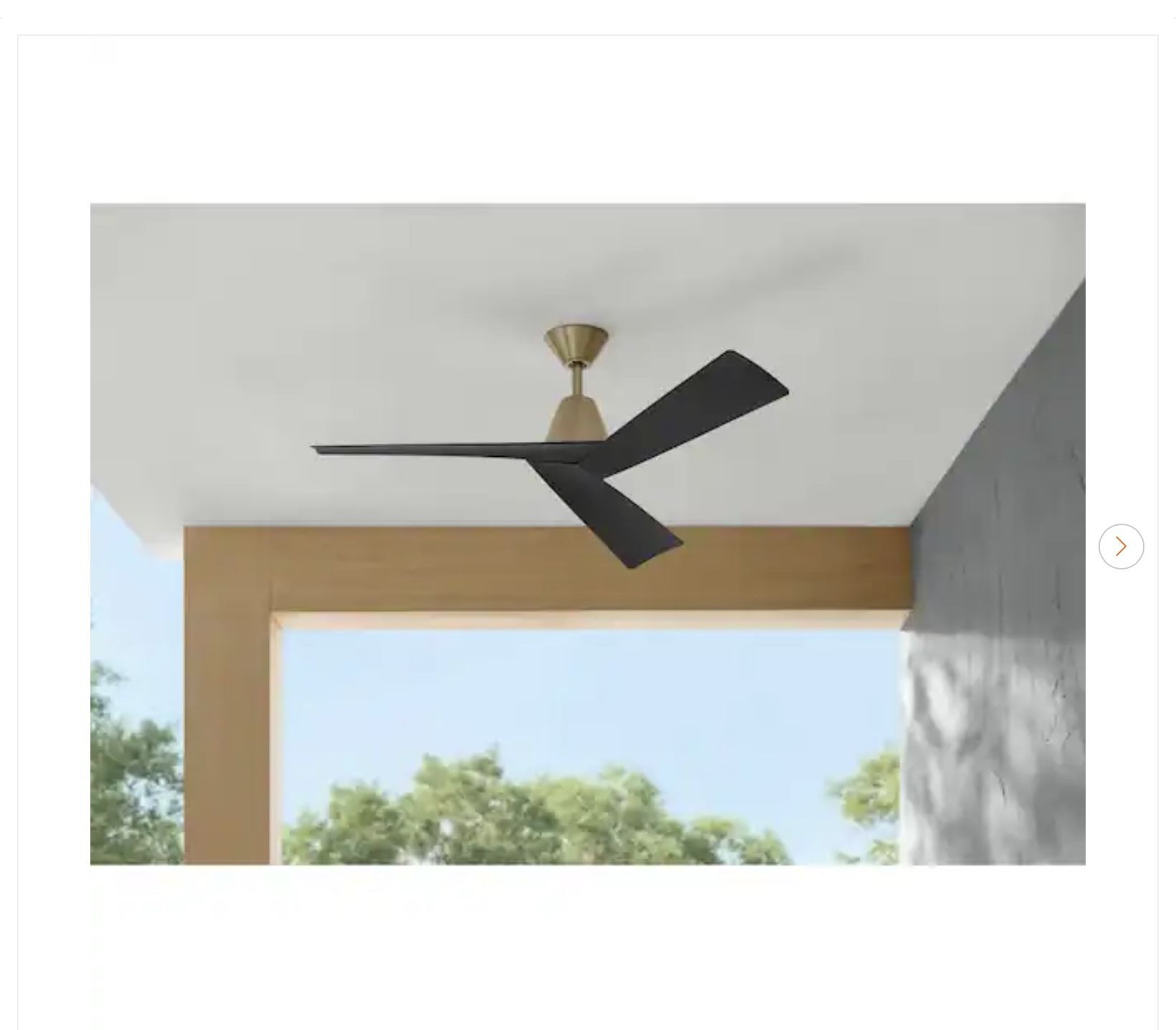 Easton 52 in. Indoor/Outdoor Ceiling Fan