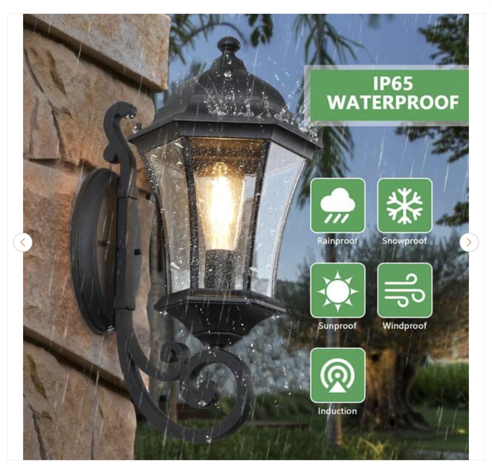 1-Light Wall Lights Porch Lights Outdoor Light Fixtures - photo 5