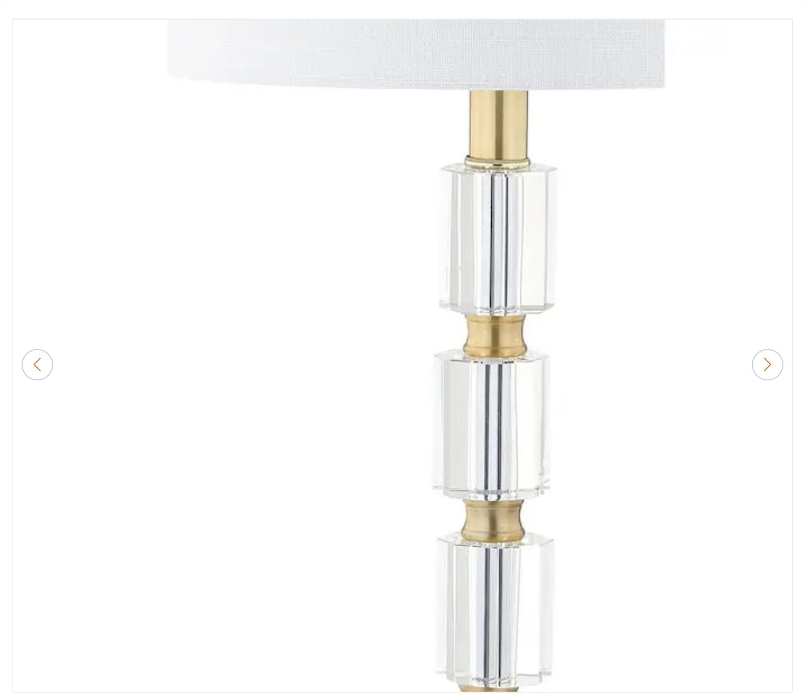 JONATHAN Y Claire Crystal Table Lamp (Set of 2) - photo 4