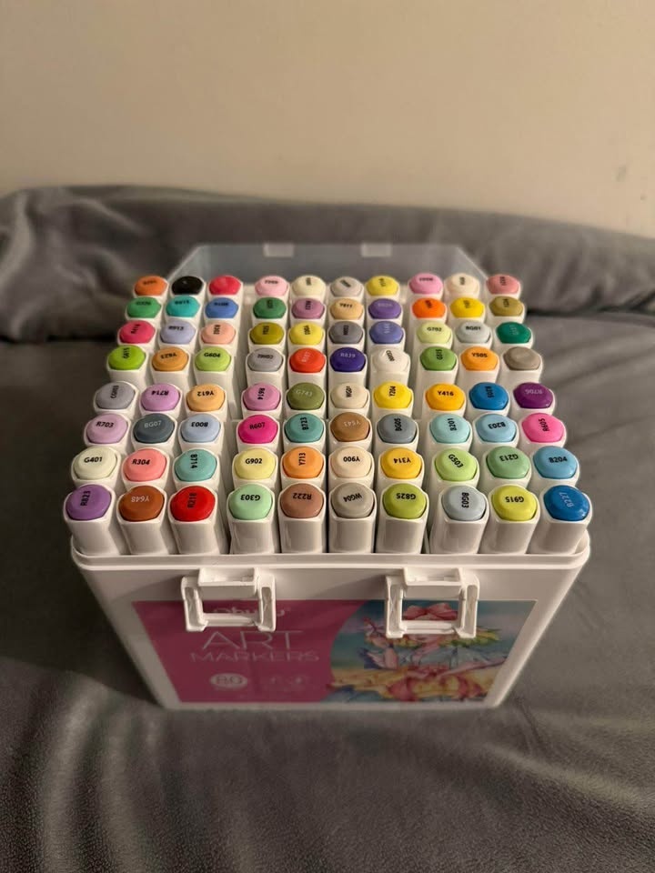 Ohuhu Alcohol Markers, 80 Color Double Tipped Markers - photo 3